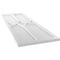 Ekena Millwork True Fit PVC Cedar Park Fixed Mount Shutters, White, 18W x 74H, PR TFP001CP18X074WH - alternate 3